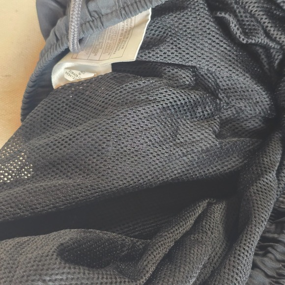 Vintage Nike Men's Cargo Shorts Size M Black Gray Relaxed Fit Mesh Lined - Picture 14 of 15
